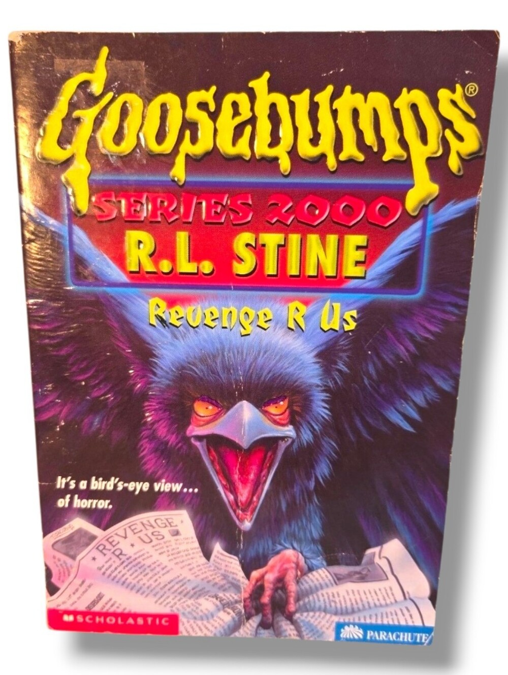 Goosebumps Series 2000 “Revenge R Us” R.L. Stine Ex‑Library Vintage Horror